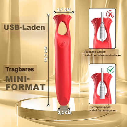 Ring——Präziser Bullet-Vibrator mit 12 Vibrationen zur Klitorisstimulation