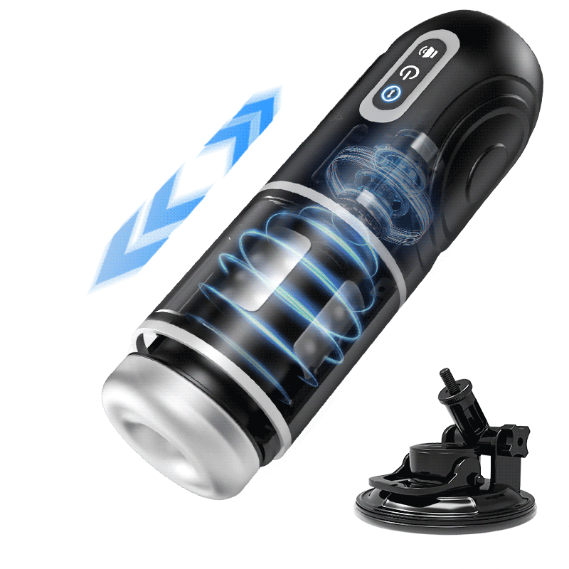 【HOT】Chainsaw - Pioneer 3-in-1 Masturbation Cup Teleskop Saugvibration