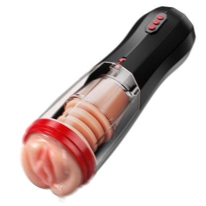 ROKA - Saugen Vibrieren Stoßen Vokalisierung 4 IN 1 Cup Masturbator