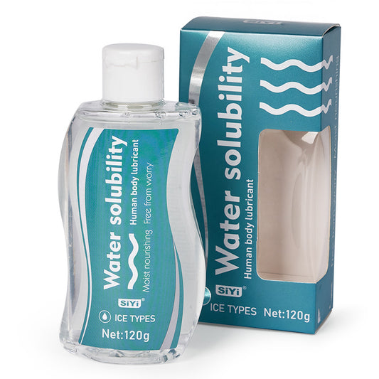SiYi Ice Sensation Kühlendes Gleitmittel auf Wasserbasis – für intensive Intimität und Sexspielzeug (120 g)