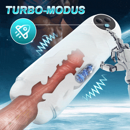 Skyline-10 Saugvibrationsstufen, Ein-Knopf-Aktivierung, App-gesteuerte Mehrpunktmassage, Masturbator für Männer