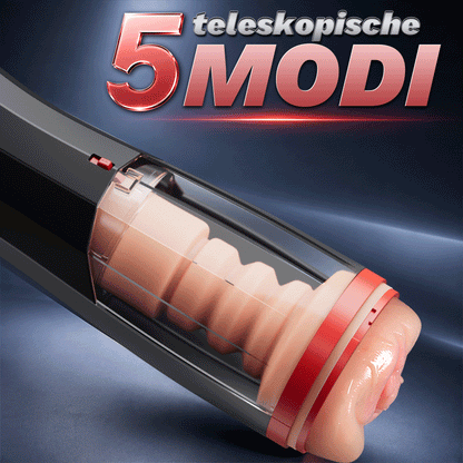 ROKA - Saugen Vibrieren Stoßen Vokalisierung 4 IN 1 Cup Masturbator