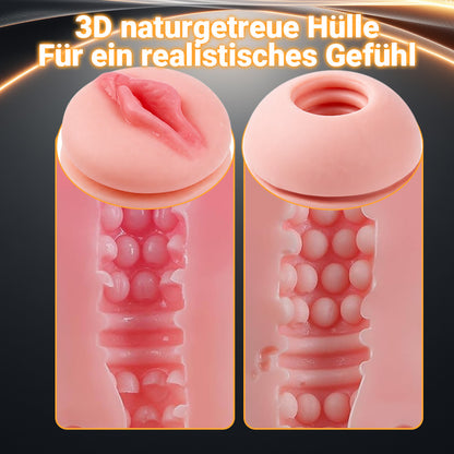 DualStorm – Automatischer Stoß-Masturbator mit doppeltem Eingang für Männer für ein realistisches Erlebnis