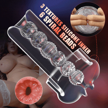 2 IN1 9 Vibration 3 Saugmodi Penispumpe S-HANDE