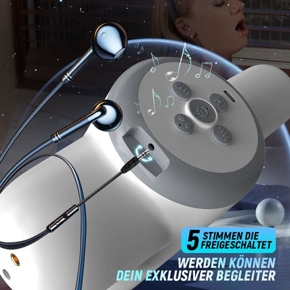 Tiden-Automatische Schmierung 8 Push 8 Suck Handheld Male Masturbator