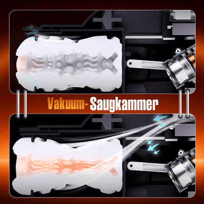 LETEN 10 Stoßen Saugen Heizen Masturbator Cup