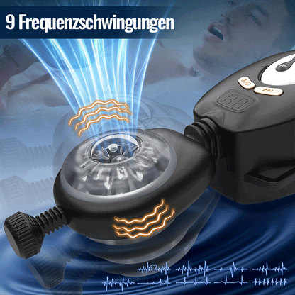 AssistPro-Freihändig! 9 Stretch 9 Vibrationsgürtel Wearable Masturbator