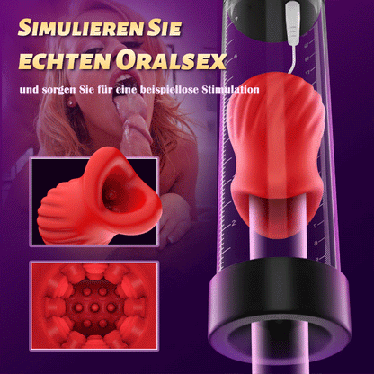 5 Saugen 7 Vibrationsgurte mit 2 Peniskondome Penispumpe