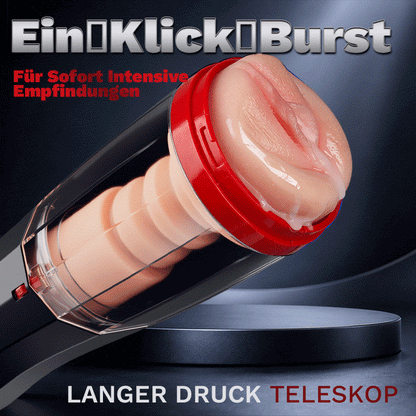 ROKA - Saugen Vibrieren Stoßen Vokalisierung 4 IN 1 Cup Masturbator