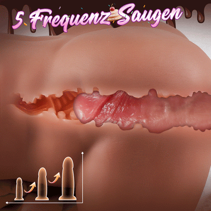 (Vorverkauf bis 4. Dez.) Elektrischer Big Ass 5 Suck Squeeze + 10 Vibrationskanäle + Automatische Heizung + Wasserdicht 12,79 lbs