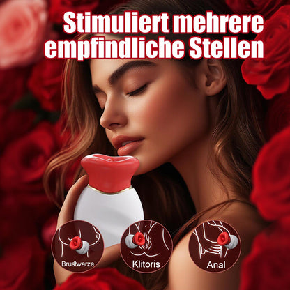 Seraphina - Mund Zunge 4-in-1 Lecken & Beißen & Saugen & Vibrator für Klitorisstimulation