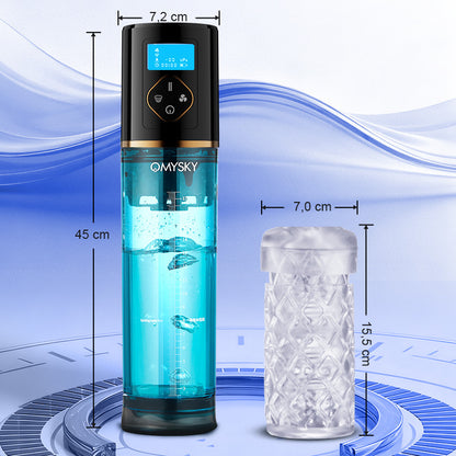 【Versand am 10. August】Acmejoy - Markham Hydrotherapie-Wasservortex 6 Votex-Modus-Penispumpe