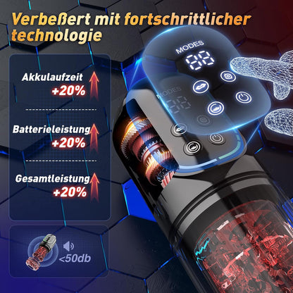 Cinder – Stoßender, rotierender, saugender, vibrierender, leckender Blowjob-Stroker