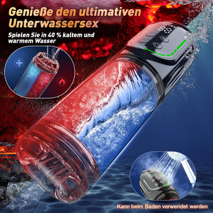 Cinder – Stoßender, rotierender, saugender, vibrierender, leckender Blowjob-Stroker