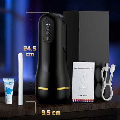 5 Sucking 10 Vibrating Simulated Vagina Eingang Männliche Masturbation Cups