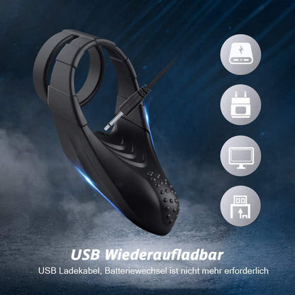 Dual Penisring 10 Vibration Teaser Punkte Streifen - acmejoy-de